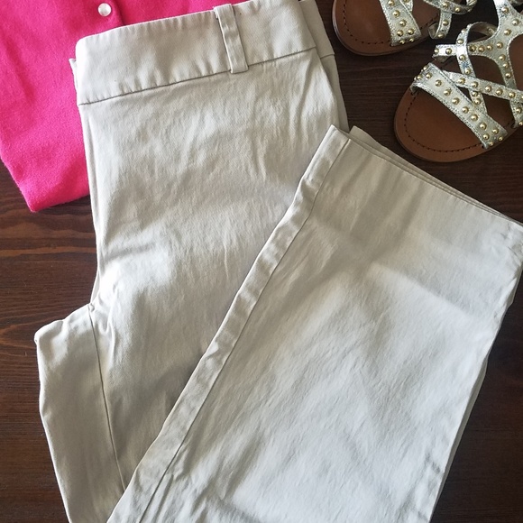 TALBOTS Perfect Crop in Clay - Picture 2 of 6